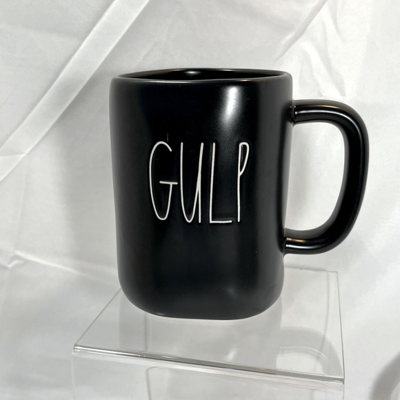 Rae Dunn Other - Rae Dunn Black “GULP” Mug